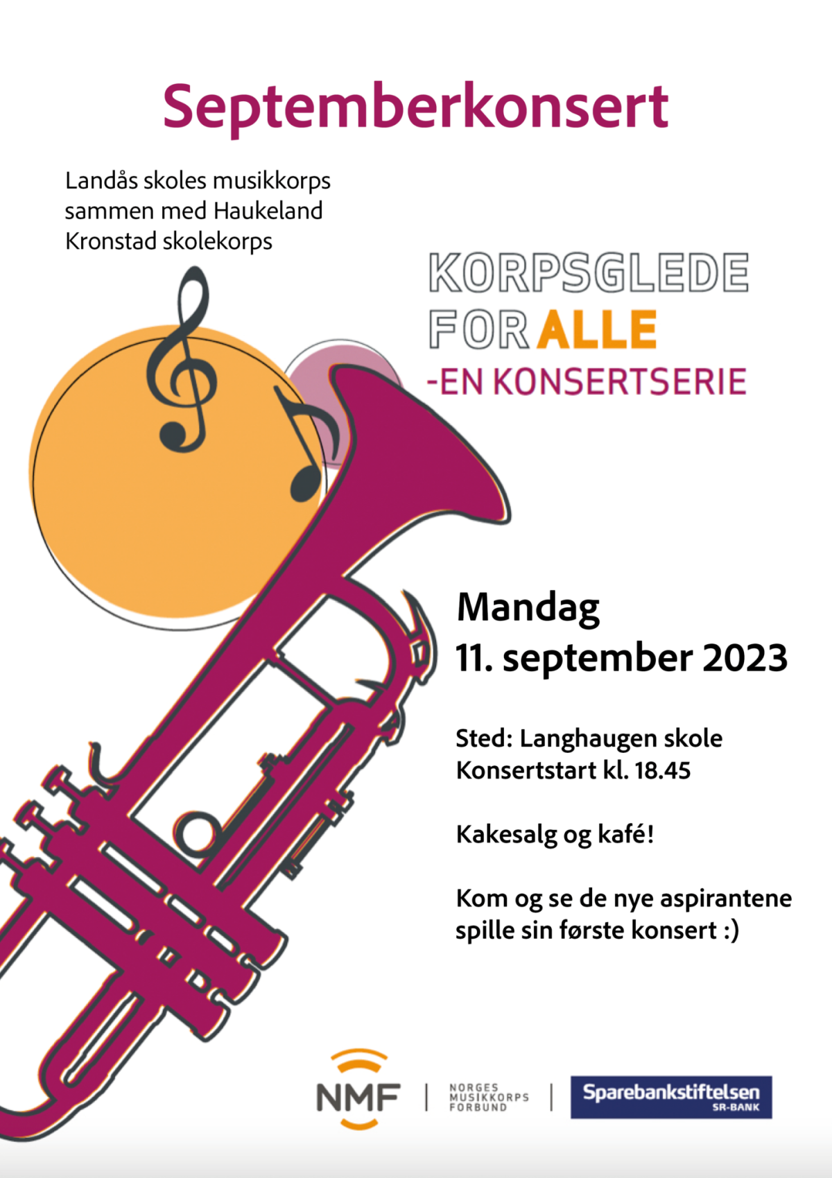  Septemberkonsert 11.september 2023 